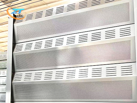 金属微孔声屏障